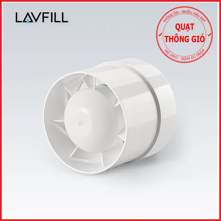 💎Tổng kho KHALIK💎 Quạt thông gió đường ống đồng trục LAVFILL LFI-09S; LFI-11S; LFI-13S