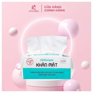  Khăn mặt khô Chillwipes 80 miếng 