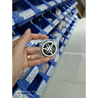 Logo nổi yamaha 5p1f175c1000 khoảng 4cm, hàng chính hãng yamaha vn