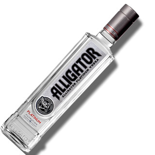 Rượu mạnh - rượu vodka nhập khẩu - clear vodka alligator cá sấu đen 500ml