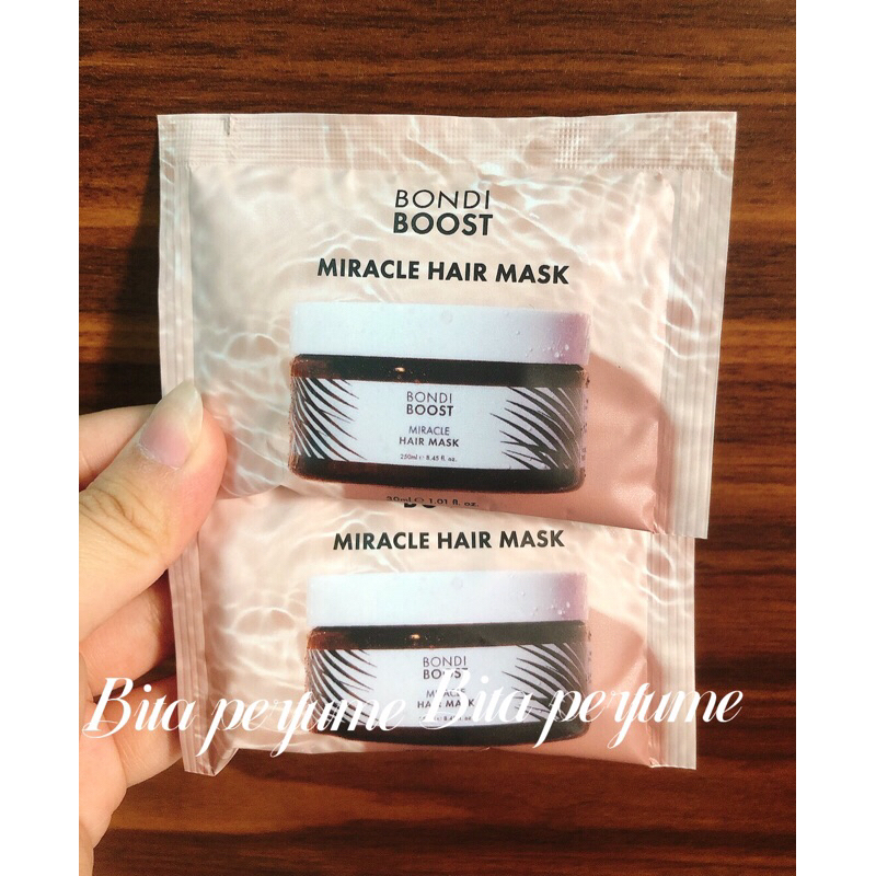 Sample 30ml mặt nạ ủ tóc BondiBoost Miracle Mask for Thinning Hair