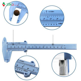 Thước kẹp nhựa siêu nhẹ- dụng cụ để cân vẽ lông mày, phun xăm thẩm mỹ