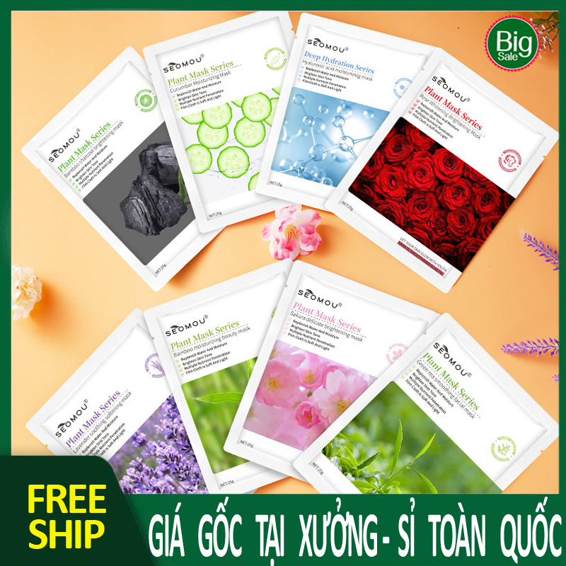 COMBO 20 Mặt Nạ Giấy SEOMOU Mặt nạ hoa quả BIG SALE MART M23-50