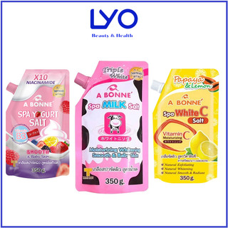 Muối Tắm Sữa Bò vitamin c yo gurt Tẩy Tế Bào Chết A Bonne Spa Milk Salt Thái Lan - 350gr