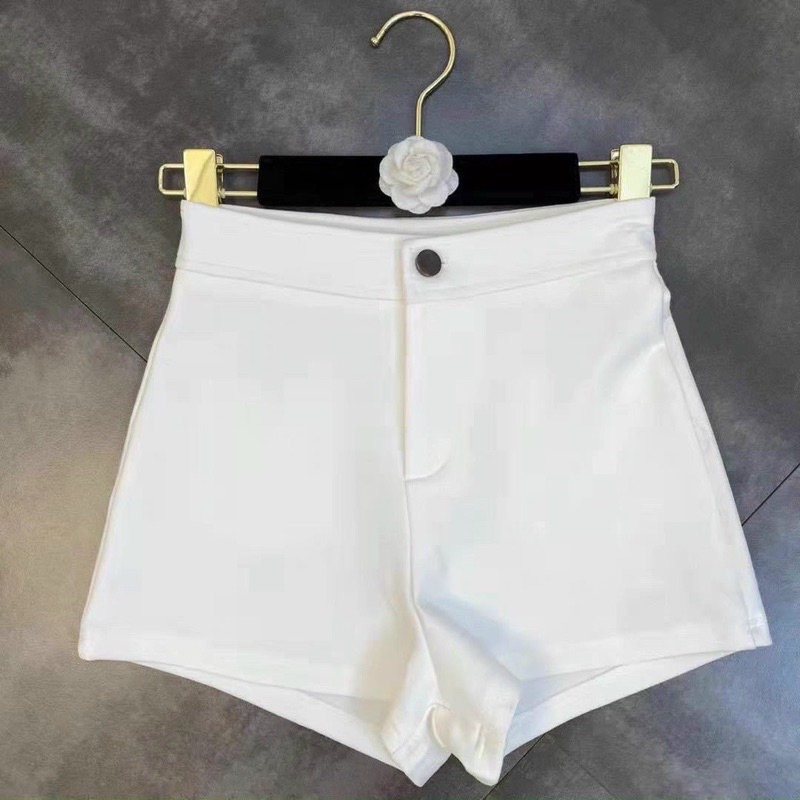 Quần short nữ lưng cao quần đùi dáng ôm chất vải umi hàn dày đẹp co giãn năng động trẻ trung