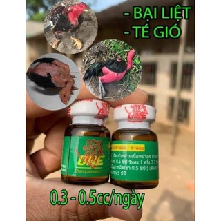 One té gió, cúm giò thái lan cho gà
