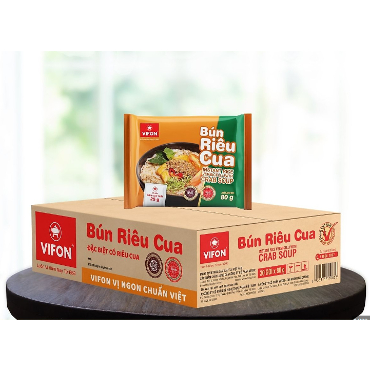 Bún riêu cua Vifon gói 80g