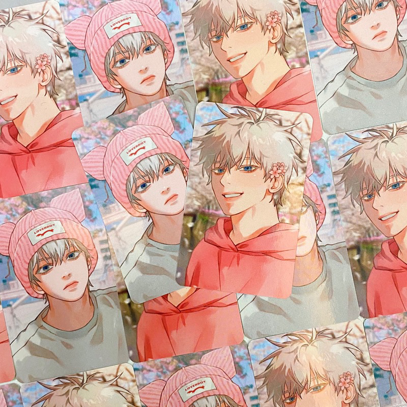 Set card Gojo artist Popi