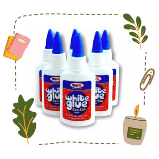 Keo sữa WinQ White Glue WG-01 40ml dùng cho thủ công văn phòng trường học handmade