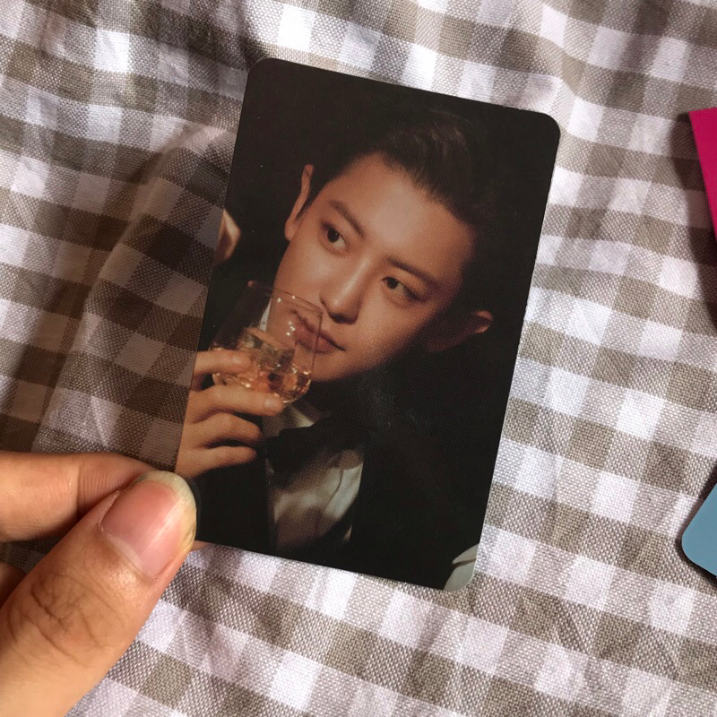 Chanyeol EXO thẻ ảnh bo góc chính hãng Cream Soda photocard trading pack