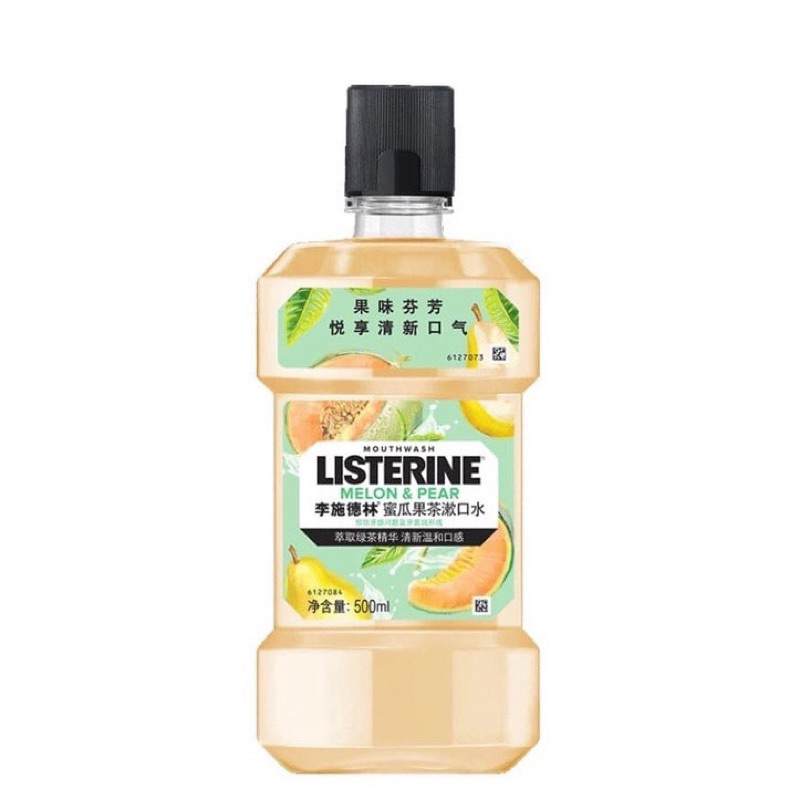 Nước súc miệng LISTERINE làm sạch khuẩn, thơm miệng ngừa sâu răng 500ml