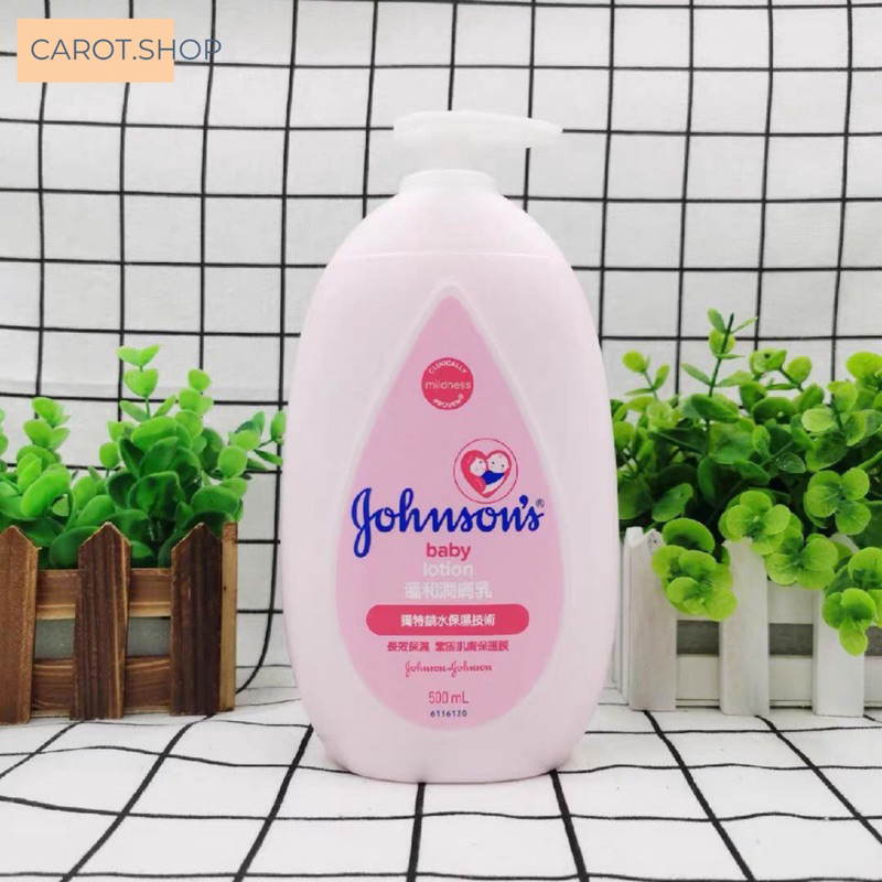 Sữa dưỡng ẩm da Johnson & Johnson cho bé 500ml