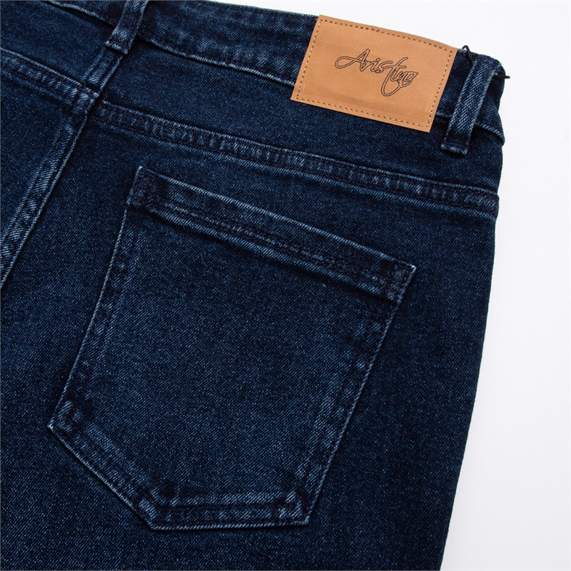 Quần âu aristino màu xanh chàm đậm regular fit AJRN03