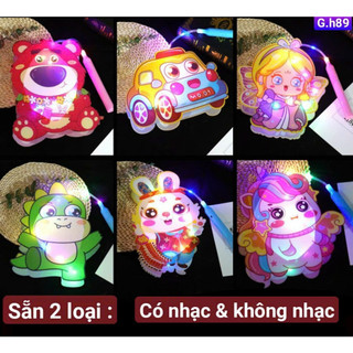 MVP3283 Lồng Đèn Trung Thu Mẫu Mới Năm 2023 Loại Nhựa Kim Tuyến Lấp Lánh Sang Trọng Sỉ Lồng Đèn Gía Rẻ