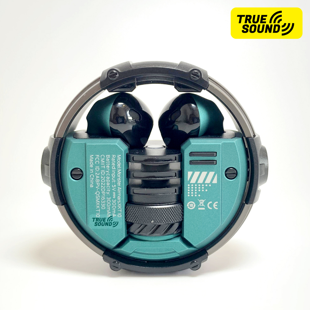 Tai nghe Bluetooth MONSTER XKT10 V5.3. Thiết kế 2023 công thái học, âm thanh vòm, chuẩn chống nước IPX4.