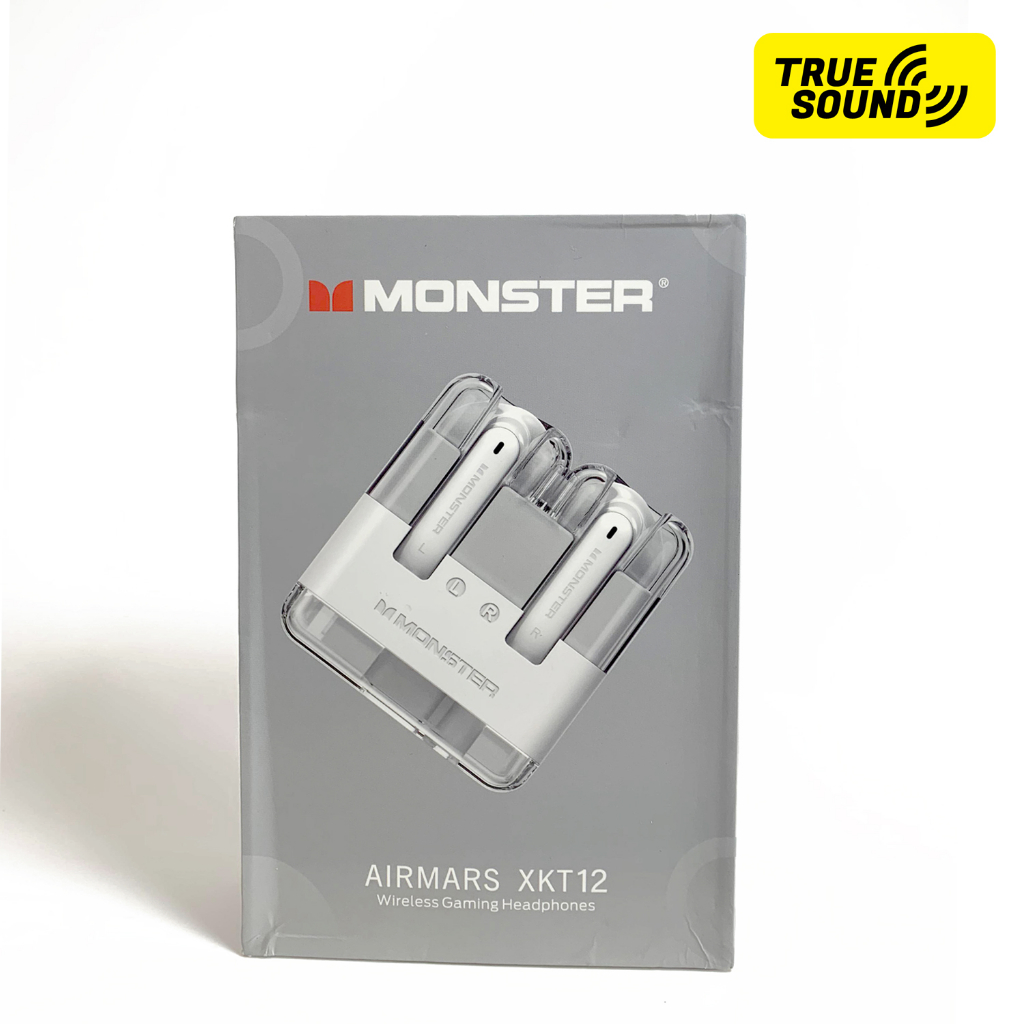 Tai nghe Bluetooth MONSTER XKT12 V5.3. Giảm tiếng ồn, chống nước IPX4.