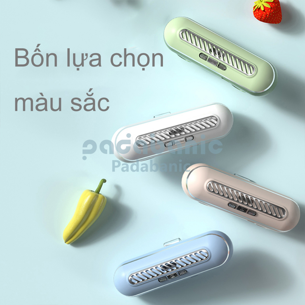 Máy Lọc Không Khí Mini Padabanic 6188  Khử Mùi Tủ Lạnh -Khử Khuẩn Đảm Bảo Vệ Sinh An Toàn Sức Khỏe