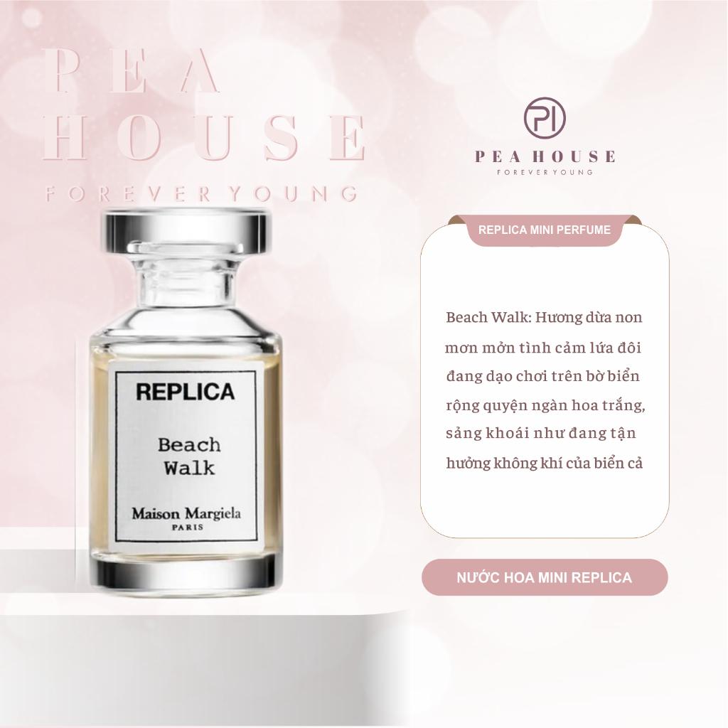 Nước hoa replica mini BEACH WALK VÀ BUBBLE BATH