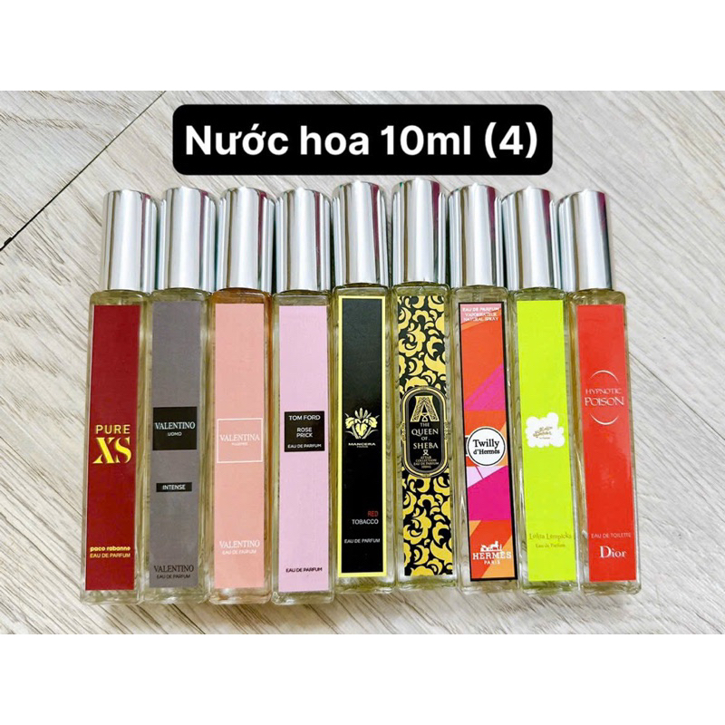 Tinh Dầu Nước Hoa Chiết 10ml Hàng Cao Cấp -  Siêu Thơm Dai NHIỀU MÙI HOT