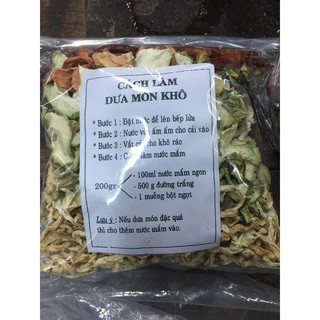Dưa món sấy khô (170g)