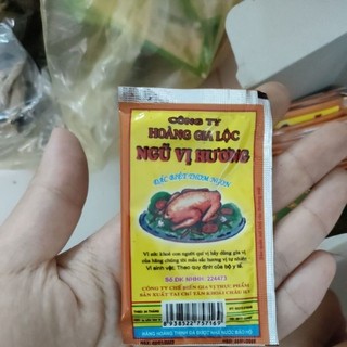 Bột ngũ vị hương , Bột húng lìu 3gr