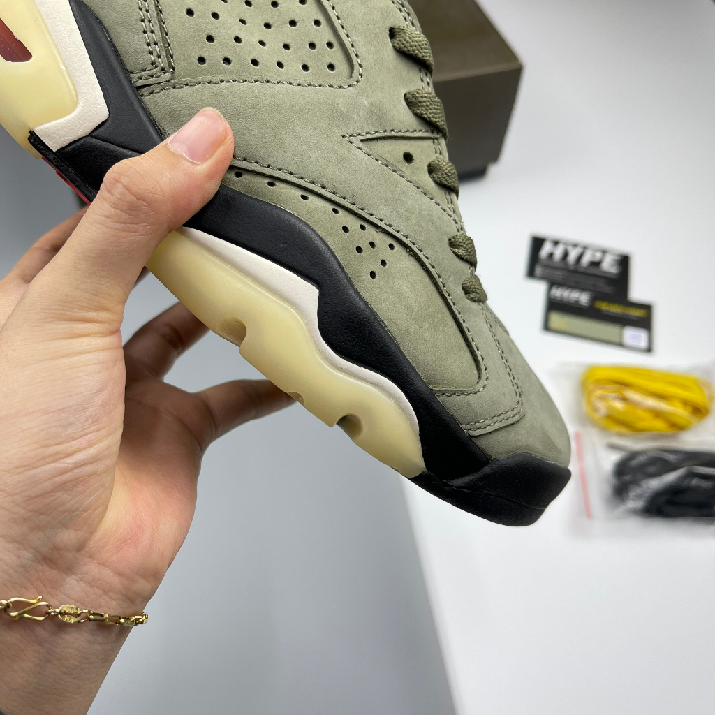 Giày Jordan 6 Retro x Travis Scott  - Hype Sneaker / Best Quality
