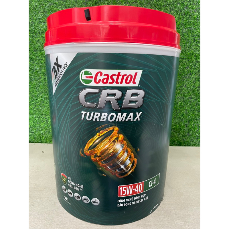 DẦU ĐỘNG CƠ CASTROL CRB TURBOMAX CI- 4 15W40 (18 lít)