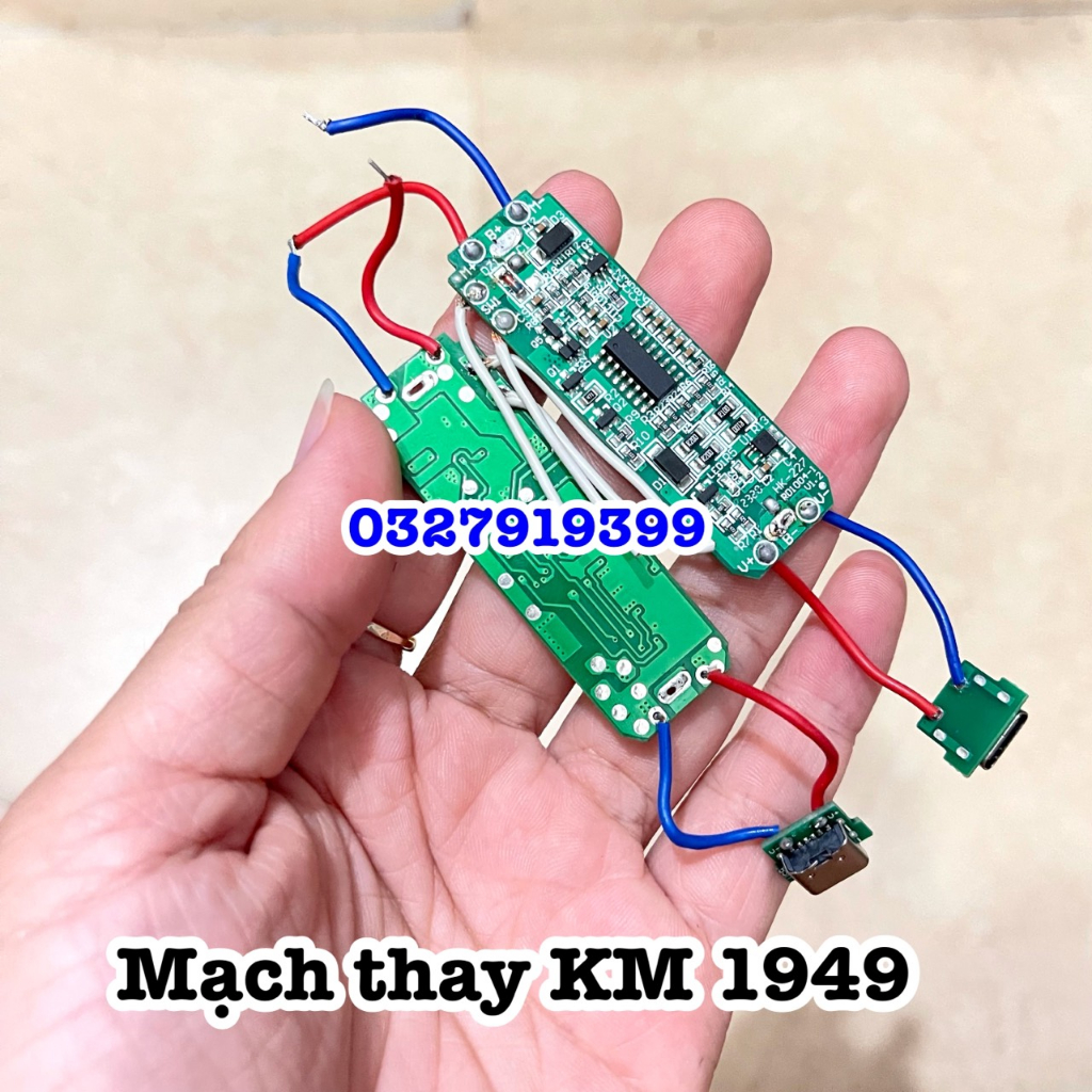✅ Mạch thay tông đơ viền KEMEI 1949