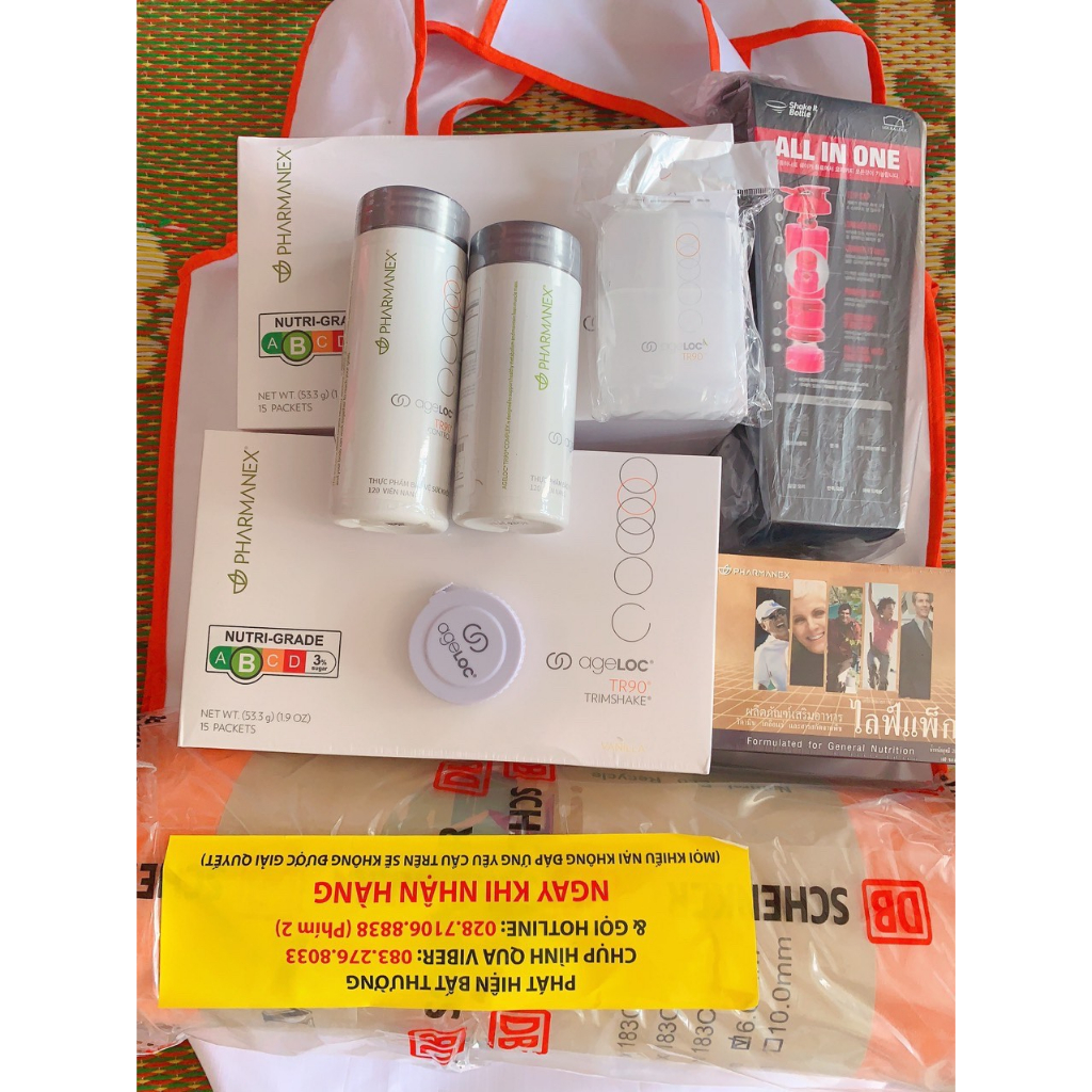 TÁCH LẺ BỘ TR90 NUSKIN CÂN CHỈNH VÓC DÁNG