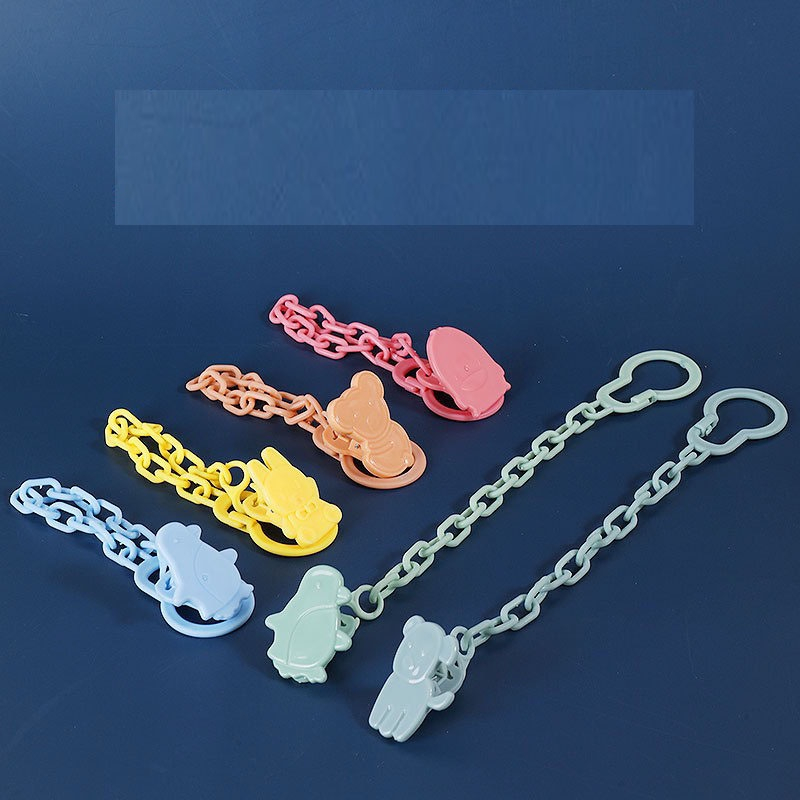 Dây đeo ti giả, túi nhai, ngậm nướu bằng nhựa cho bé BQSHOP