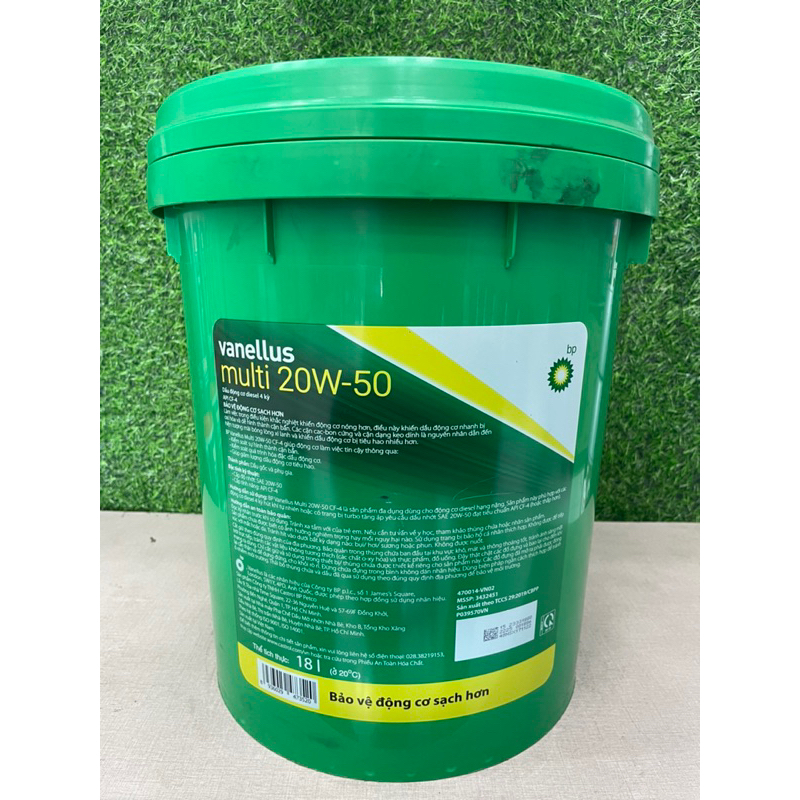 Nhớt BP Vanellus Multi 20W-50