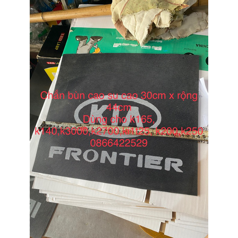 Dè chắn bùn nhựa bánh sau kia k250 hàng cao cấp thêm cao su treo có chữ hoặc nguyên phần nhựa