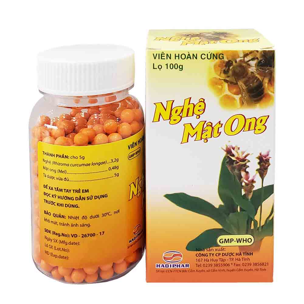 Nghệ mật ong Hadiphar (H/100gr)