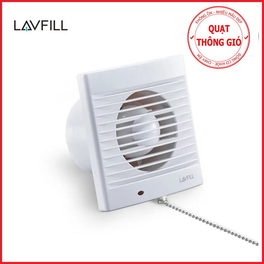 _Quạt thông gió phòng tắm, quạt hút mùi LAVFILL LFWW-13EK