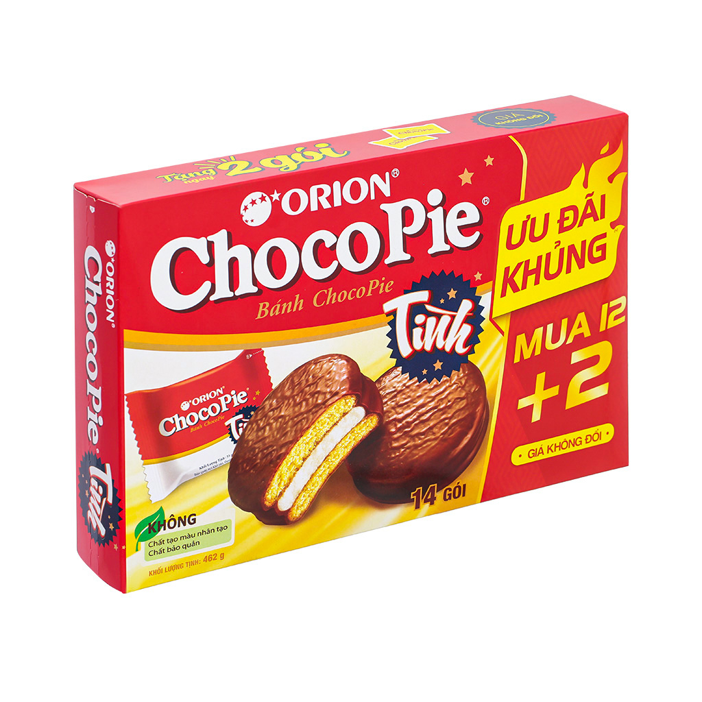 Bánh Choco-Pie Orion 462g (Hộp)