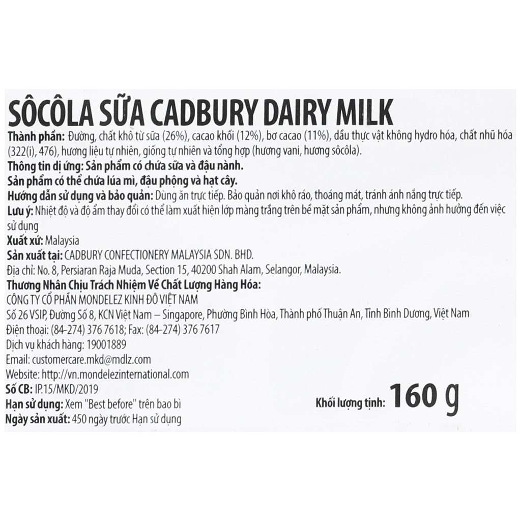 Socola các loại