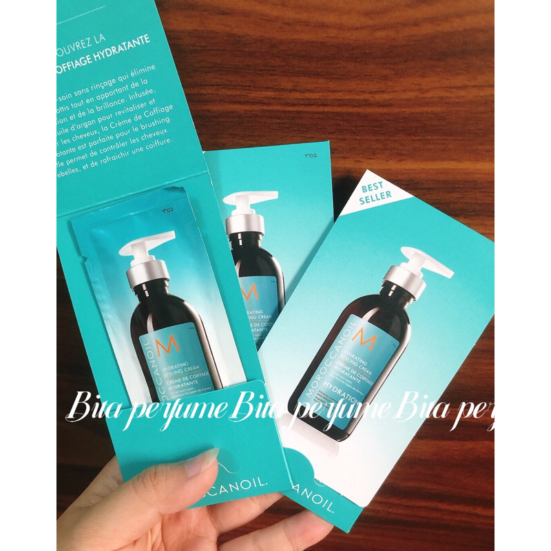 Sample 10ml Kem định hình tạo kiểu tóc Moroccanoil best seller