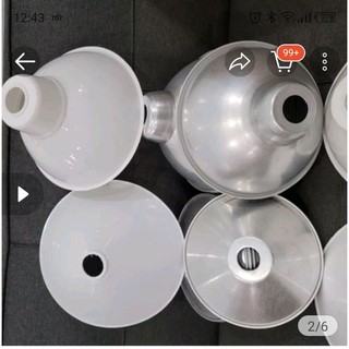 Chóa đèn nhôm nhựa abs ngoài trời