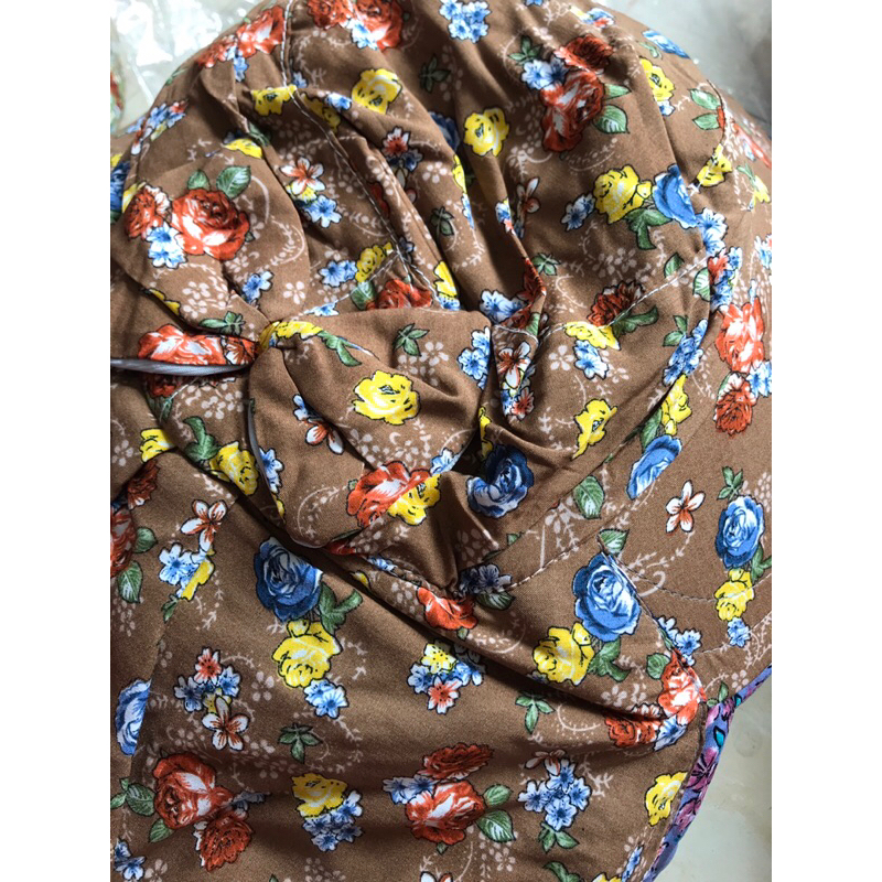 Mũ chống nắng- Nón kèm khẩu trang vải lanh lót lưới thông hơi