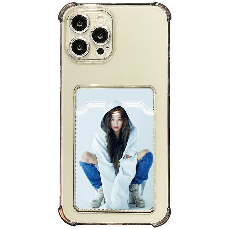 Thẻ Lomo card BlackPink bo góc JENNIE Album Thần Tượng Kpop - Áo Chùm Quần Rách