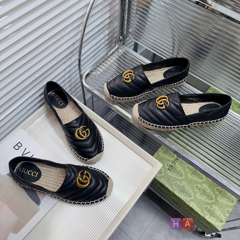 Giày slipon G C đế cói bản Vip nhất hiện nay. Fullbox +bill + túi giấy