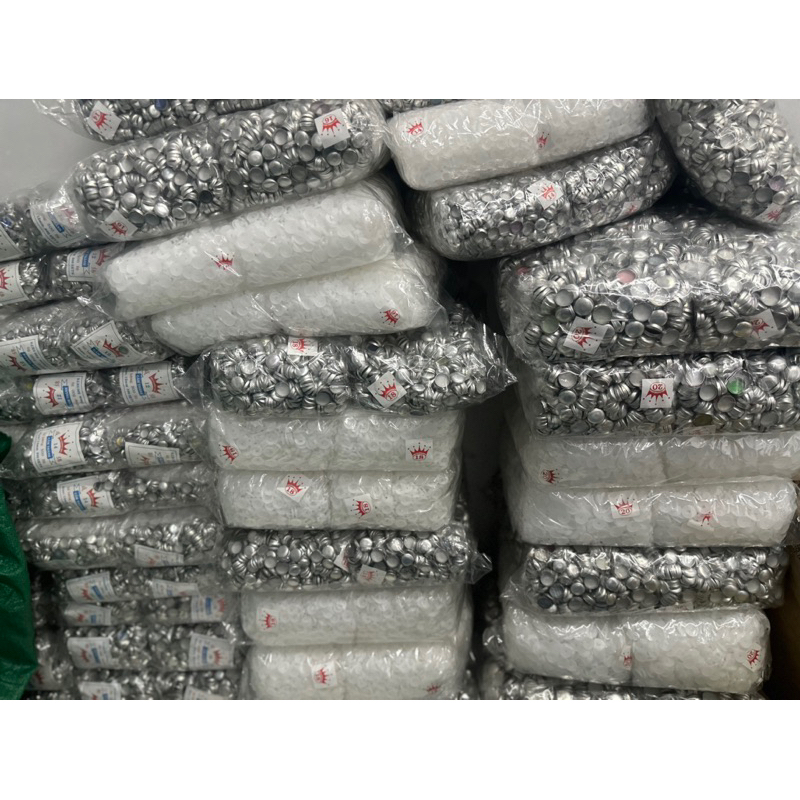 Phôi nút bọc vải