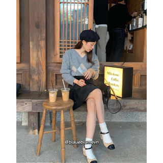 𝐁𝐥𝐚𝐮𝐞𝐁𝐥𝐮𝐦𝐞🦋 - (Sẵn 34-40) MaryJane Brown Loại 1