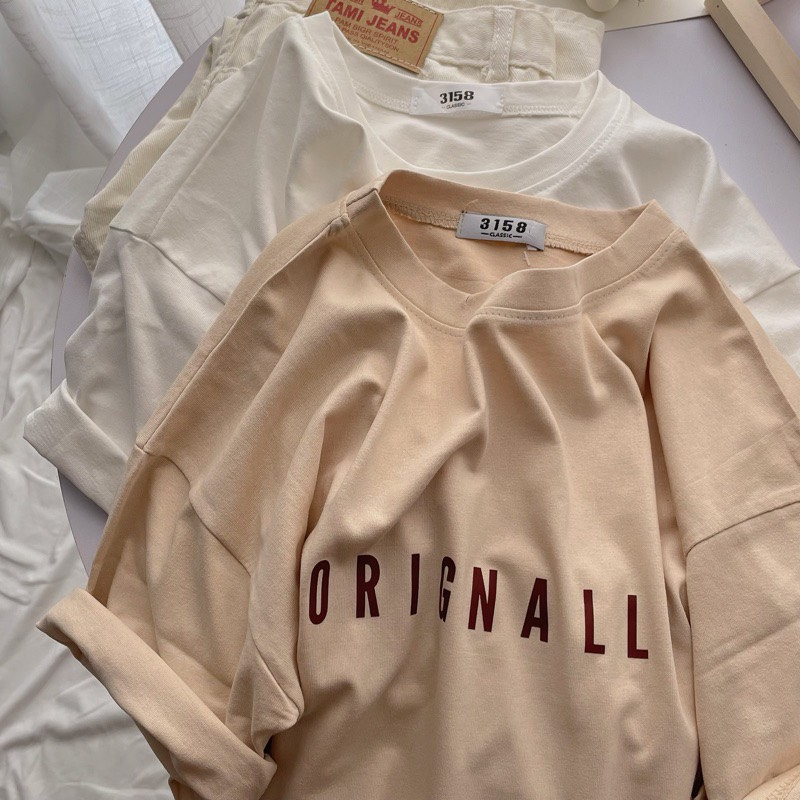 Áo thun 3158 form rộng mẫu "ORIGNALLY"