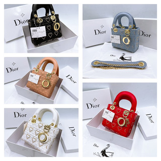 Túi xách nữ di o lady mẫu mới da thật super full box