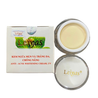 Kem ngừa mụn trắng da chống nắng Leiyas 10g