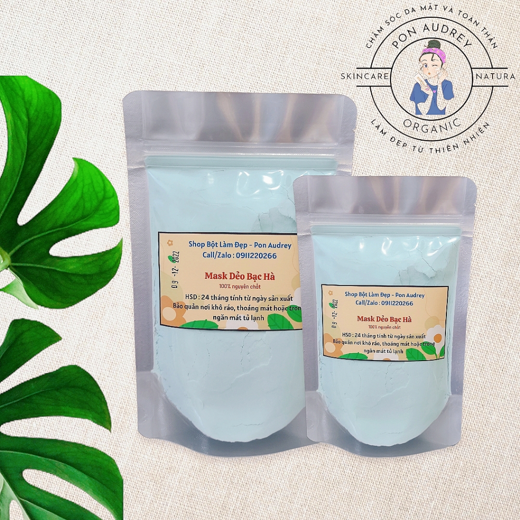 Mặt Nạ Dẻo Bạc Hà Đắp Mặt Thiên Nhiên