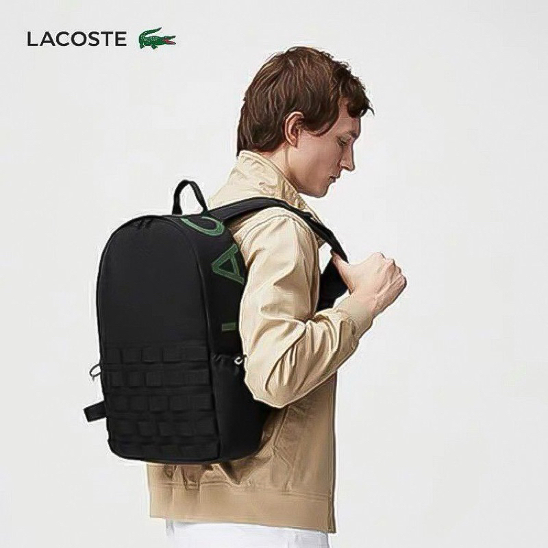 Balo lacoste vải dù