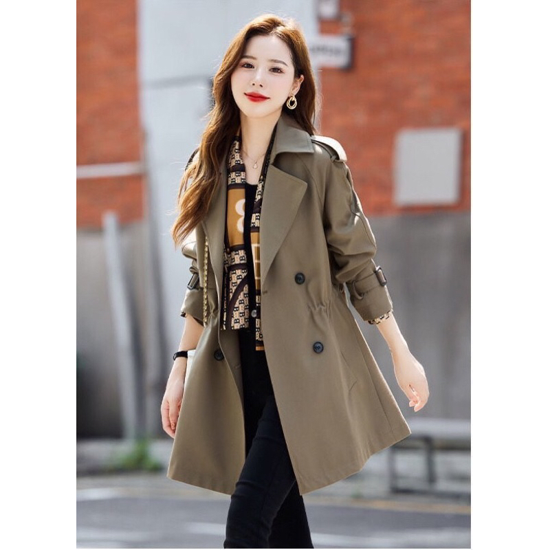 Áo khoác KaKi cao cấp nữ Xinh Xắn