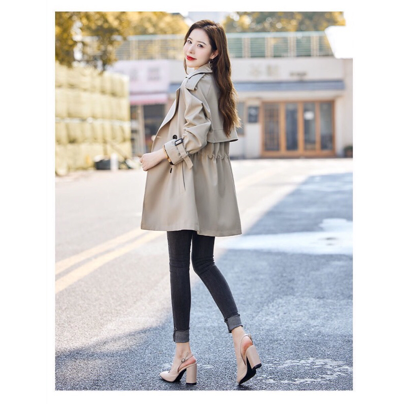Áo khoác KaKi cao cấp nữ Xinh Xắn